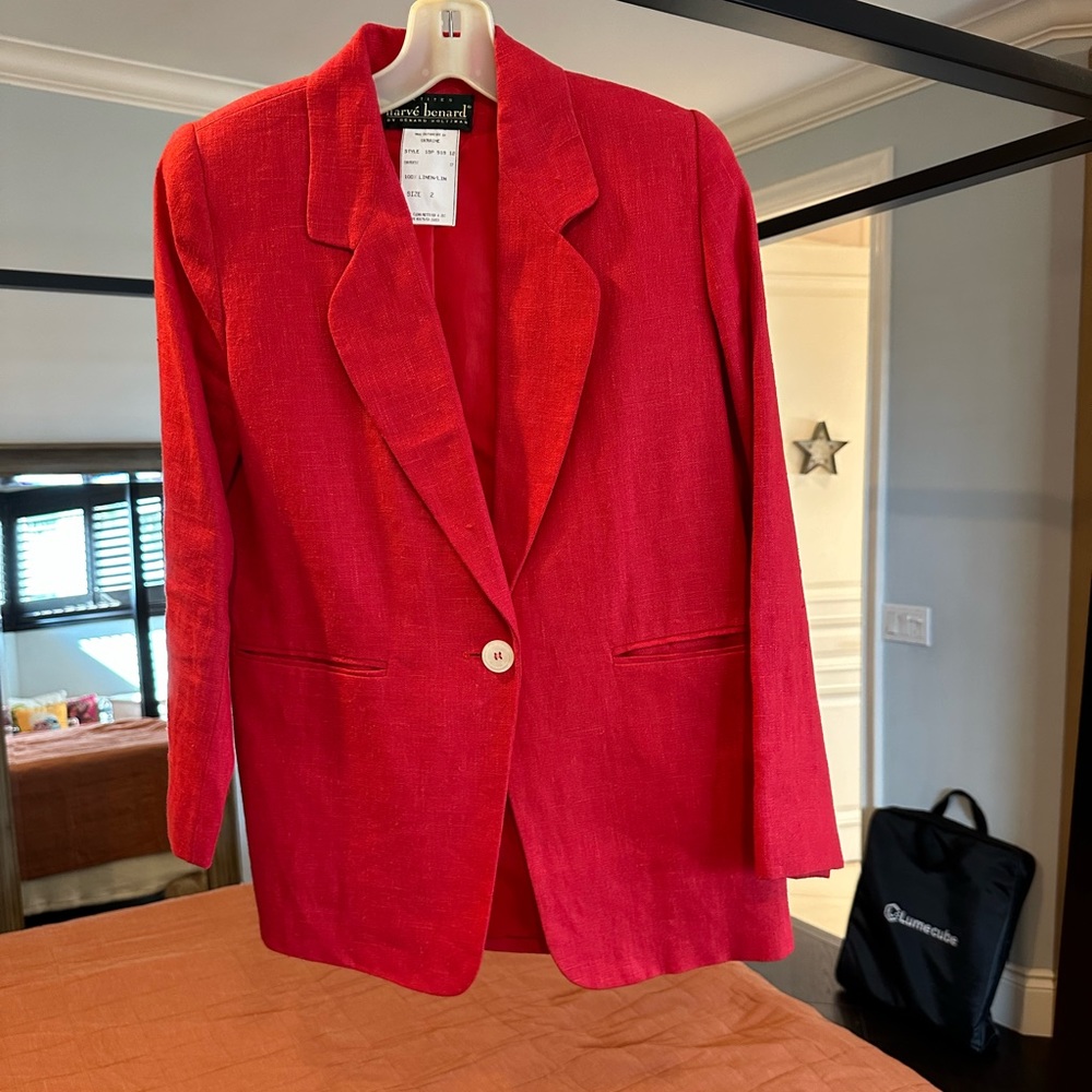 Harve Benard Red Blazer